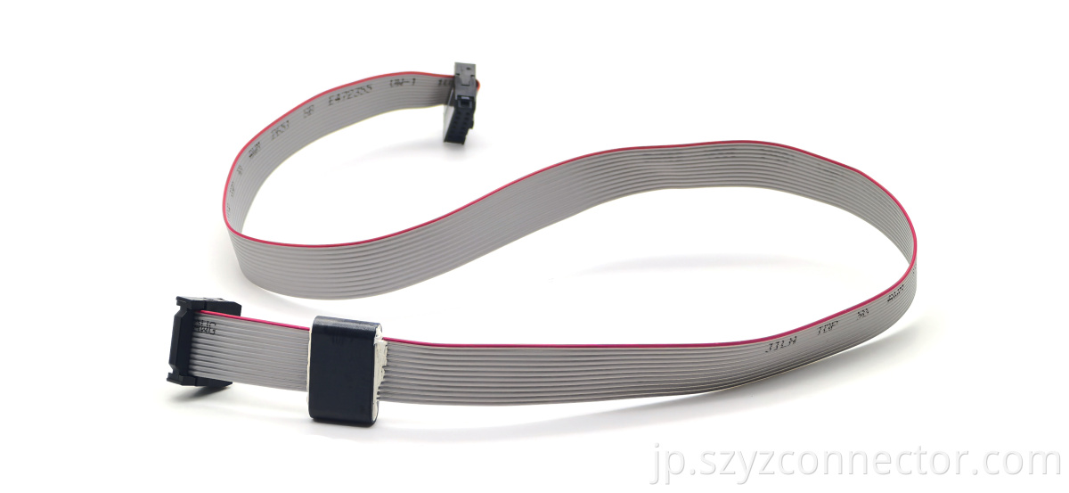 Flat Cable Connecting Wire With Magnetic Ring